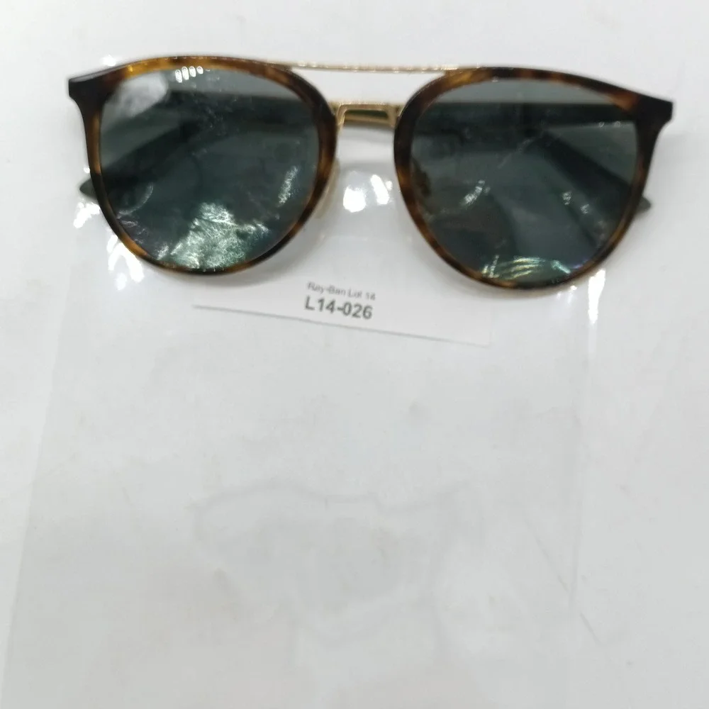 Ray-Ban RB4285 6372/E8 Havana Gold Green 55-20-145 Aviator Sunglasses Frames #26